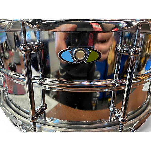 Used Ludwig 6.5in Supralite Snare Chrome Drum