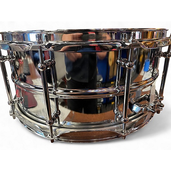 Used Ludwig 6.5in Supralite Snare Chrome Drum