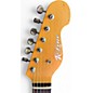 Used K Line Springfield Antique White Solid Body Electric Guitar