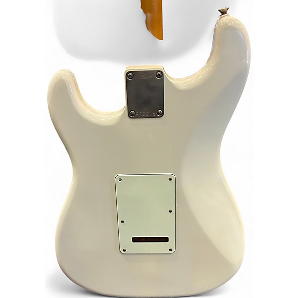 Used K Line Springfield Antique White Solid Body Electric Guitar