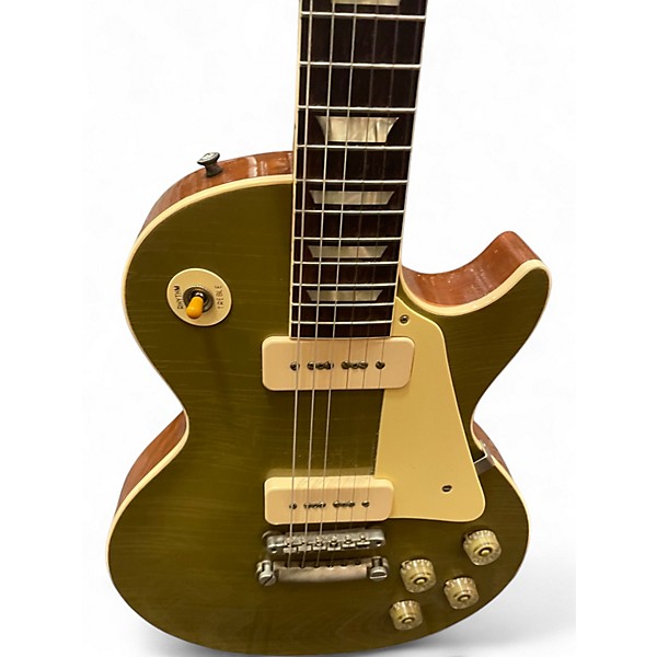 Used Gibson CUSTOM 1955 NAMM SHOW 70TH ANNIVERSARY NUGGET GOLD Solid Body Electric Guitar