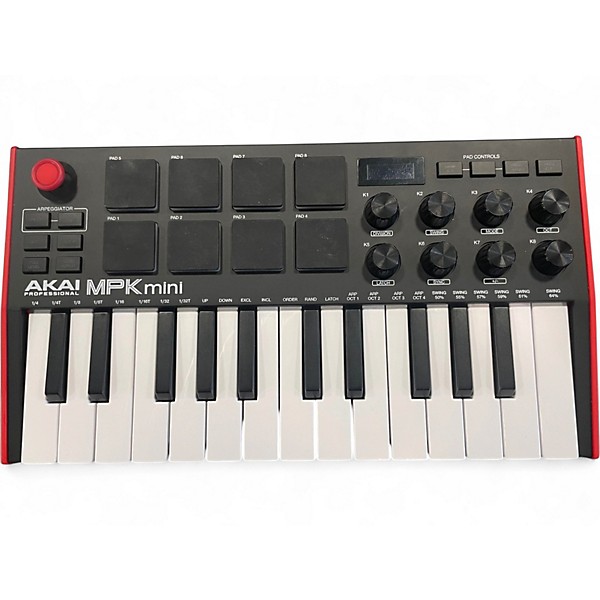 Used 2020s Akai Professional MPK Mini MIDI Controller