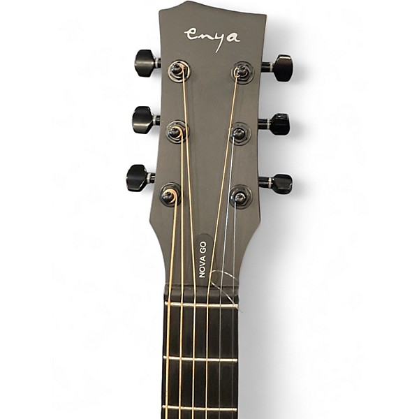 Used Enya Nova Go Black Acoustic Electric Guitar