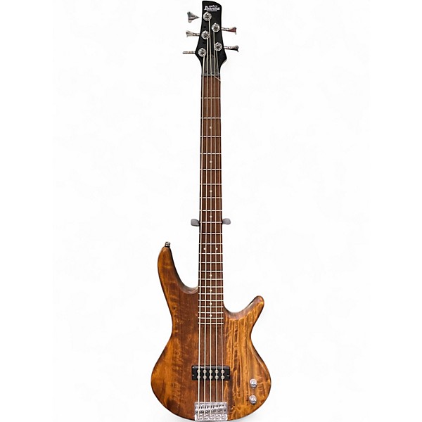 Used Ibanez GSR105EX 5 String Natural Electric Bass Guitar