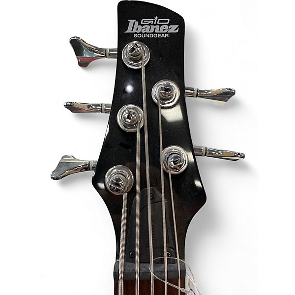 Used Ibanez GSR105EX 5 String Natural Electric Bass Guitar