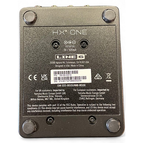 Used Line 6 HX One Effect Processor