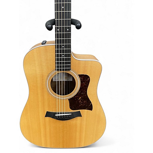 Used Taylor 210CE Natural Acoustic Electric Guitar