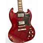 Used Epiphone SG Cherry Solid Body Electric Guitar