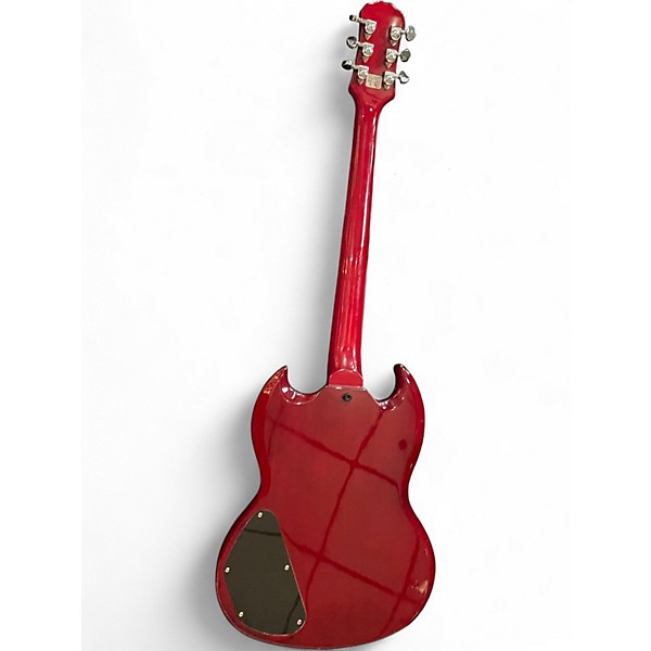 Used Epiphone SG Cherry Solid Body Electric Guitar