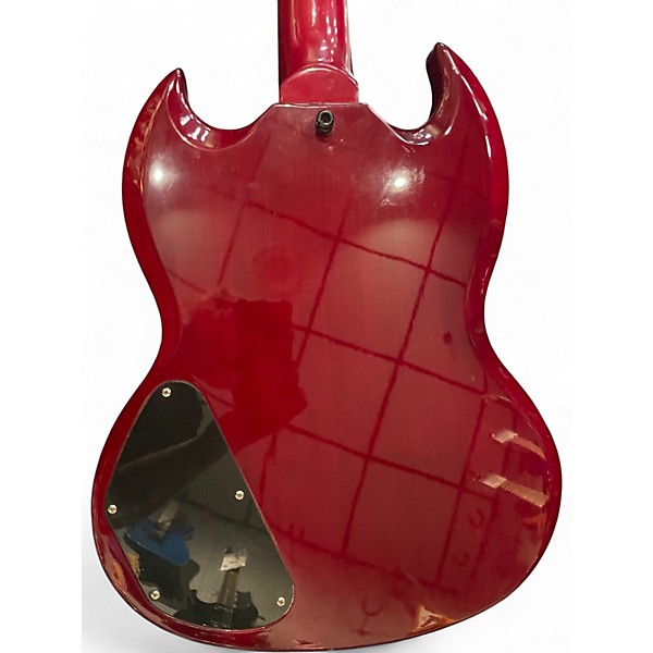 Used Epiphone SG Cherry Solid Body Electric Guitar