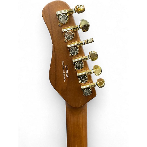 Used Michael Kelly MK50MBBMSN Spalted Maple Solid Body Electric Guitar