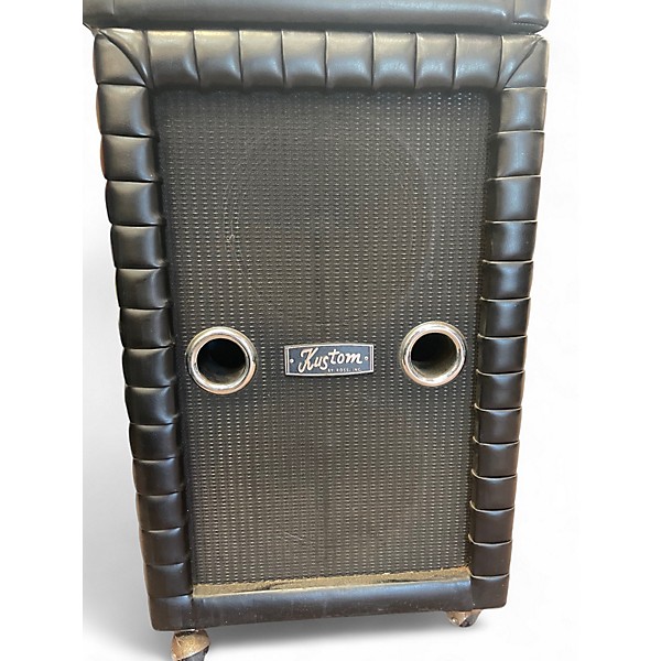 Used Kustom Kustom 100 with 2x10 cab Bass Stack