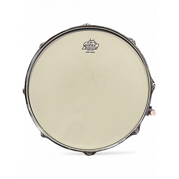 Vintage 1980s Ludwig 5X14 Acrolite Snare Silver Drum