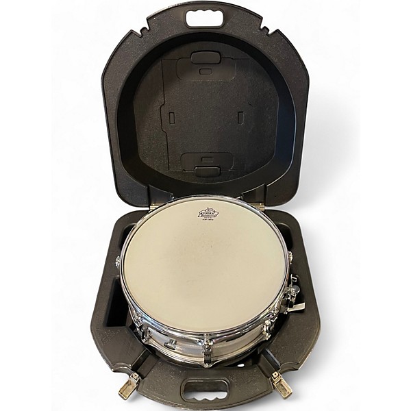 Vintage 1980s Ludwig 5X14 Acrolite Snare Silver Drum