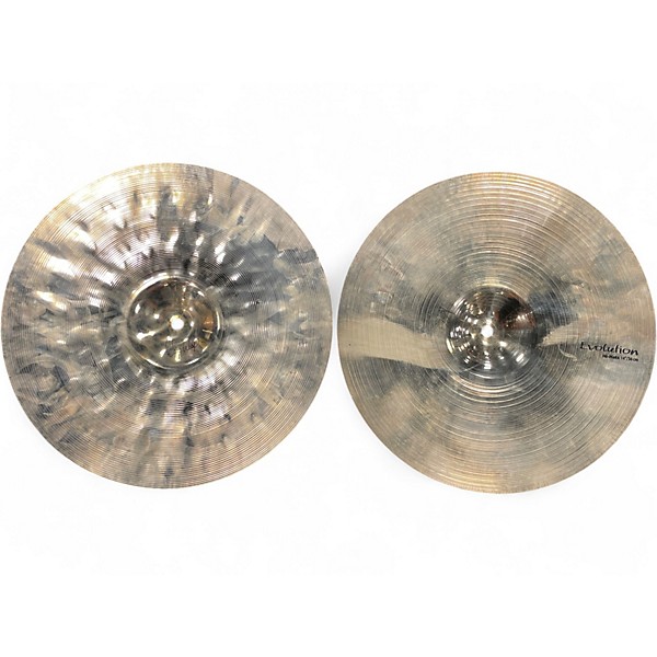 Used SABIAN 14in Evolution Hi Hat (Pair) Cymbal