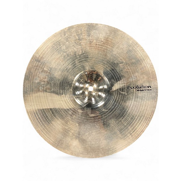 Used SABIAN 14in Evolution Hi Hat (Pair) Cymbal