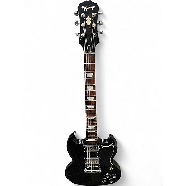 Used Epiphone SG Standard 61 Black Solid Body Electric Guitar