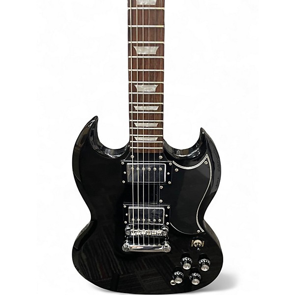 Used Epiphone SG Standard 61 Black Solid Body Electric Guitar