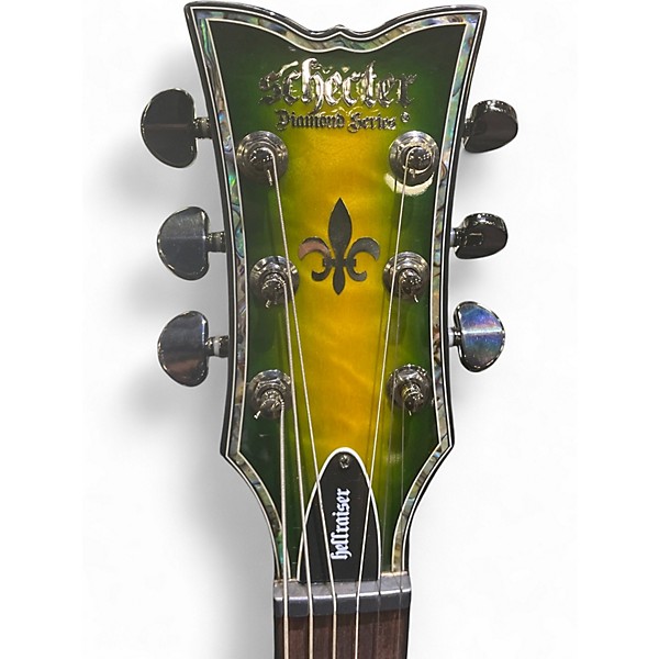 Used Schecter Guitar Research Hellraiser Solo 6 Extreme Anaconda Burst Solid Body Electric Guitar