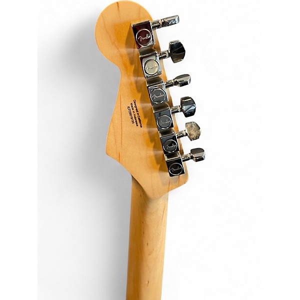 Used Fender Standard Stratocaster HSS Black Solid Body Electric Guitar