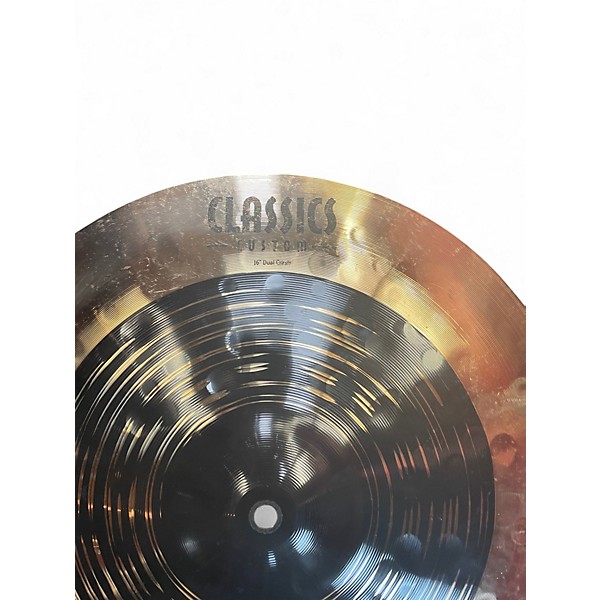 Used MEINL 16in Classics Custom Dual Crash Cymbal