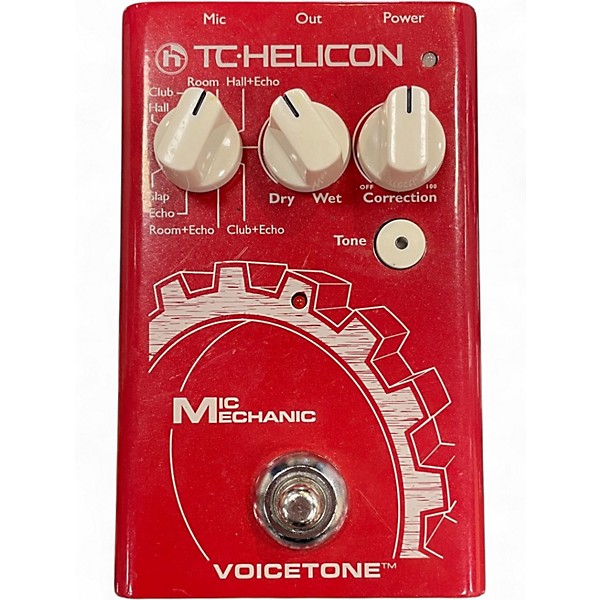 Used TC Helicon VoiceTone Mic Mechanic Vocal Processor