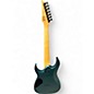 Used Ibanez grg7221m Metallic Blue Solid Body Electric Guitar