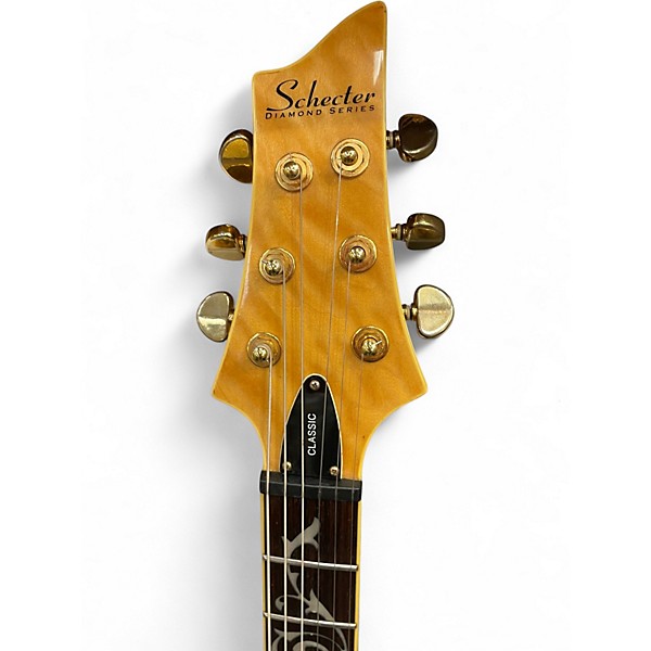 Used Schecter Guitar Research C1 Classic Orange Solid Body Electric Guitar