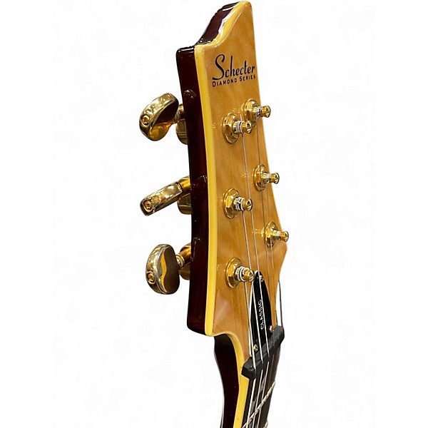 Used Schecter Guitar Research C1 Classic Orange Solid Body Electric Guitar
