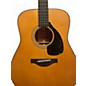Used Yamaha FGX3 Red Label Natural Acoustic Electric Guitar