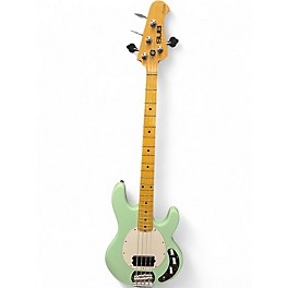 Used Sterling by Music Man Sub 4 Seafoam Green Electric Bass Guitar
