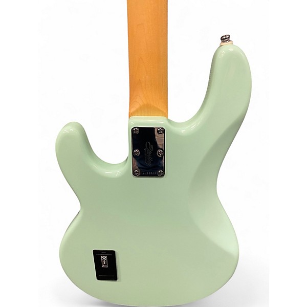 Used Sterling by Music Man Sub 4 Seafoam Green Electric Bass Guitar
