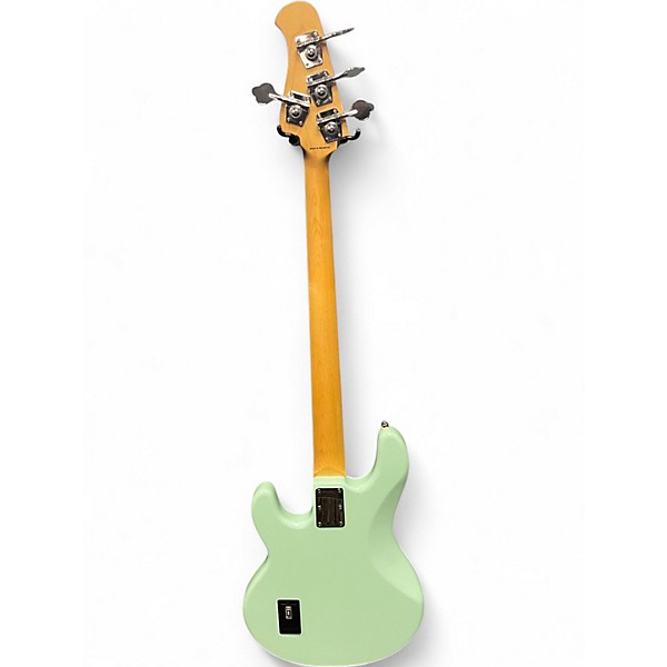 Used Sterling by Music Man Sub 4 Seafoam Green Electric Bass Guitar