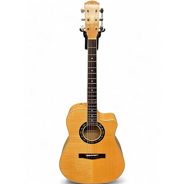 Used Fender T-Bucket 400CE Flame Natural Acoustic Electric Guitar