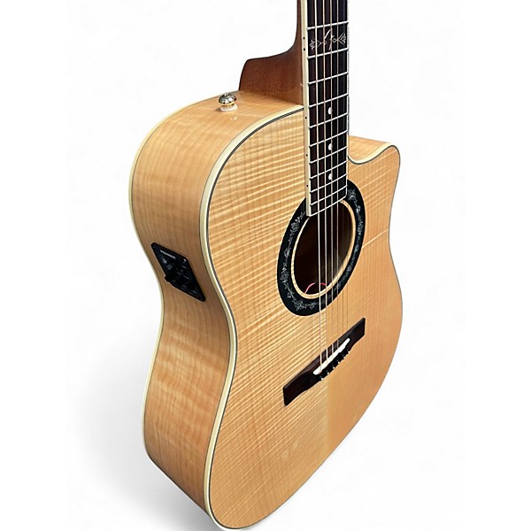 Used Fender T-Bucket 400CE Flame Natural Acoustic Electric Guitar