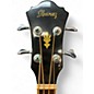 Used Ibanez AEB5E Black Acoustic Bass Guitar