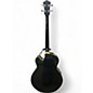 Used Ibanez AEB5E Black Acoustic Bass Guitar