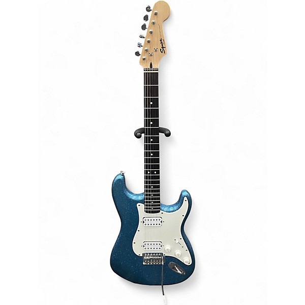 Used Squier Bullet Stratocaster Blue Solid Body Electric Guitar