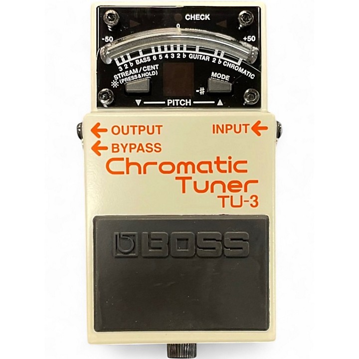 BOSS TU-3 Chromatic Tuner 中古 美品 動作確認済み Used BOSS TU3 Chromatic Tuner Pedal | Guitar Center