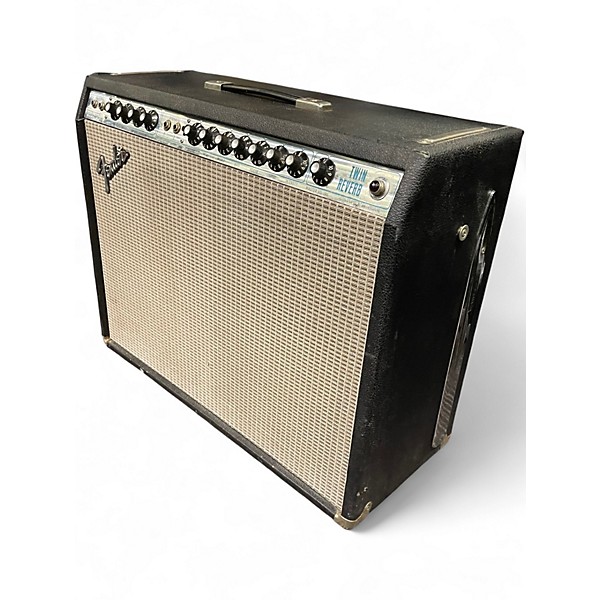 Vintage 1976 Fender Twin Reverb Tube Guitar Combo Amp