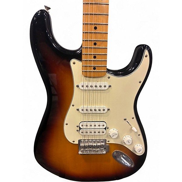Used Fender Standard Stratocaster HSS 2 Color Sunburst Solid Body Electric Guitar