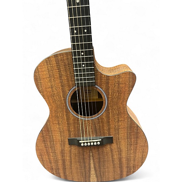 Used Martin GPC-1XE All Koa Natural Acoustic Electric Guitar
