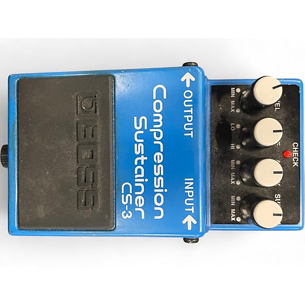Used BOSS CS3 Compressor Sustainer Effect Pedal