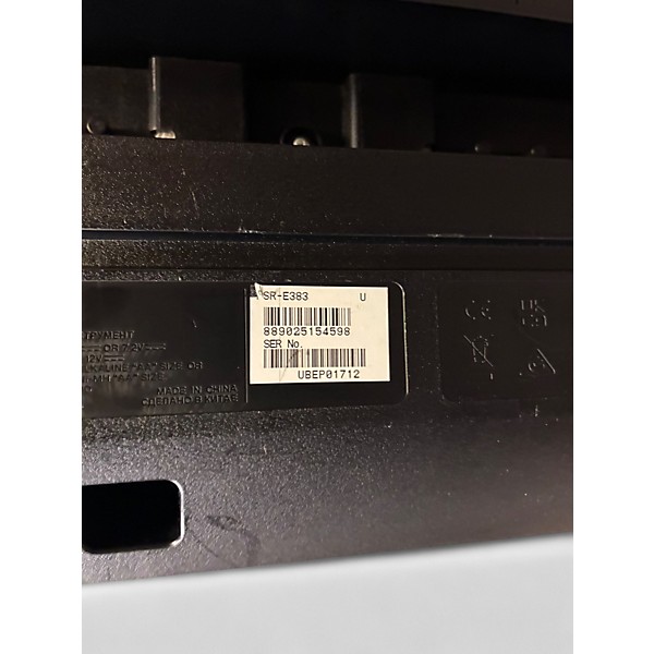 Used Yamaha PSR-E383 Arranger Keyboard