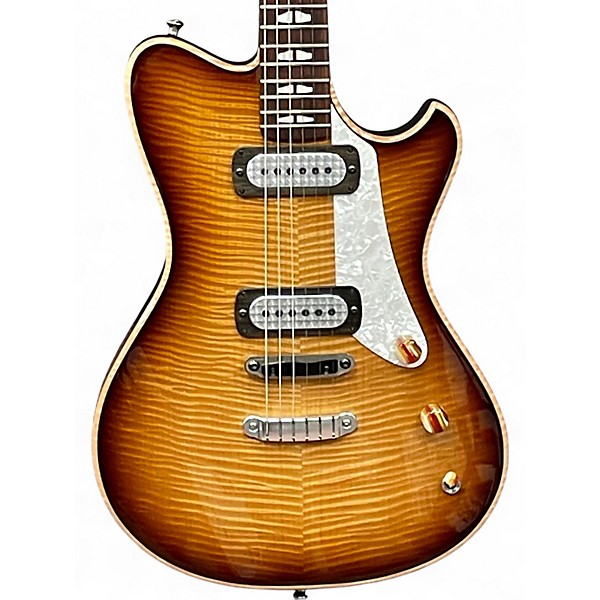 Used Powers Electric A Type Select FF42 Sunburst Solid Body Electric Guitar