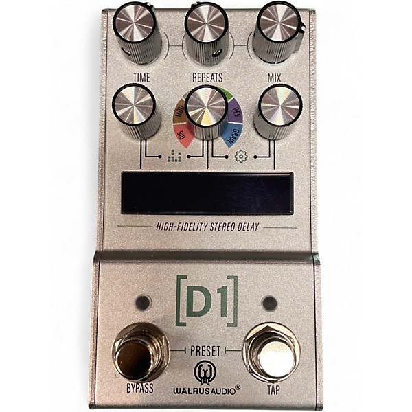 Used Walrus Audio Mako Series D1 High-Fidelity Delay MKII Effect Pedal