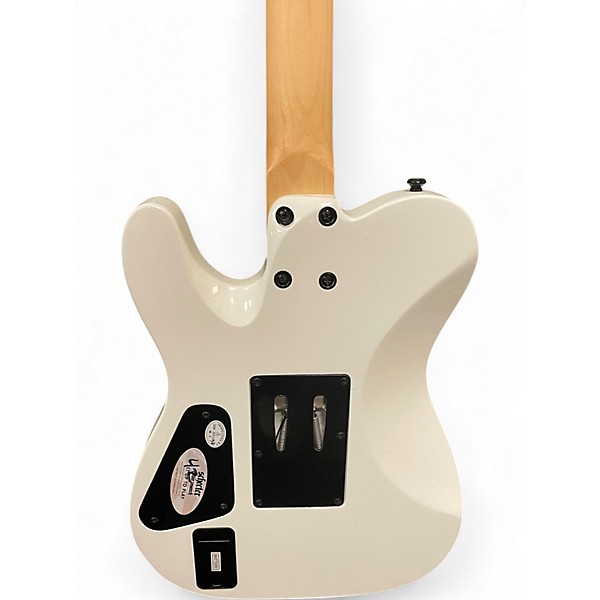 Used Schecter Guitar Research Sun Valley Super Shredder PT FR White Solid Body Electric Guitar