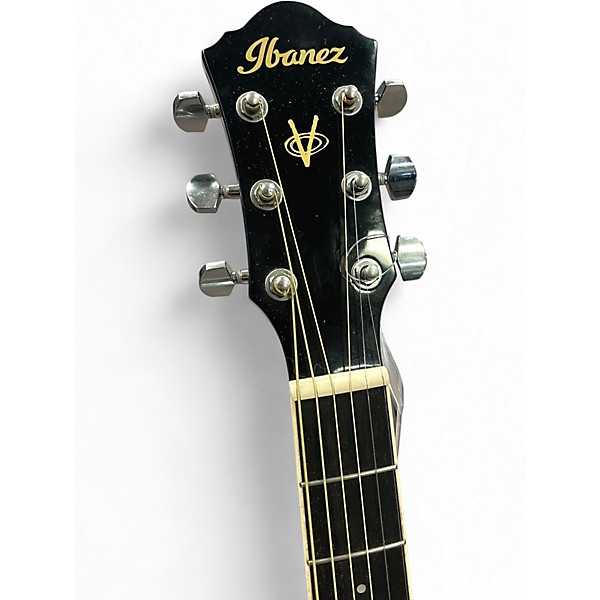Used Ibanez V70CE Trans Blue Acoustic Electric Guitar
