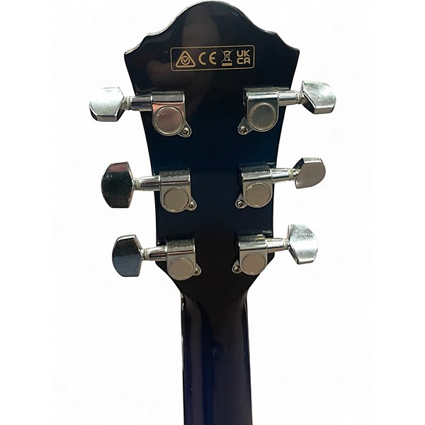 Used Ibanez V70CE Trans Blue Acoustic Electric Guitar