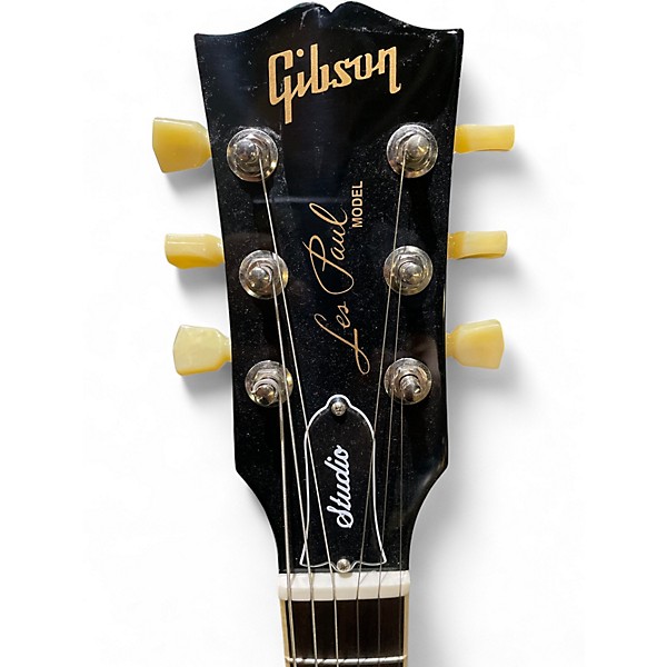 Used Gibson Les Paul Studio Lemonburst Solid Body Electric Guitar